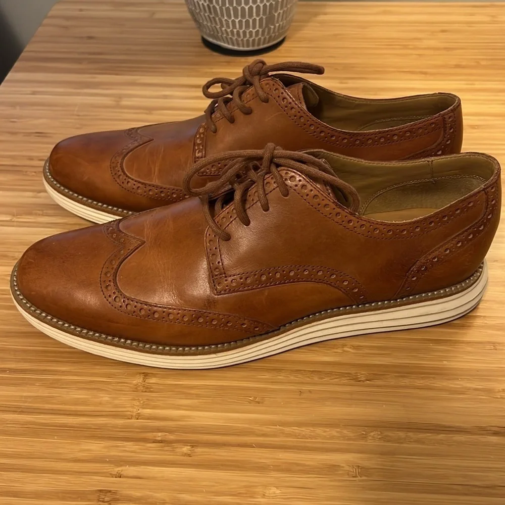 Cole Haan Original Grand Wingtip - Chestnut Brown - 11 C12589